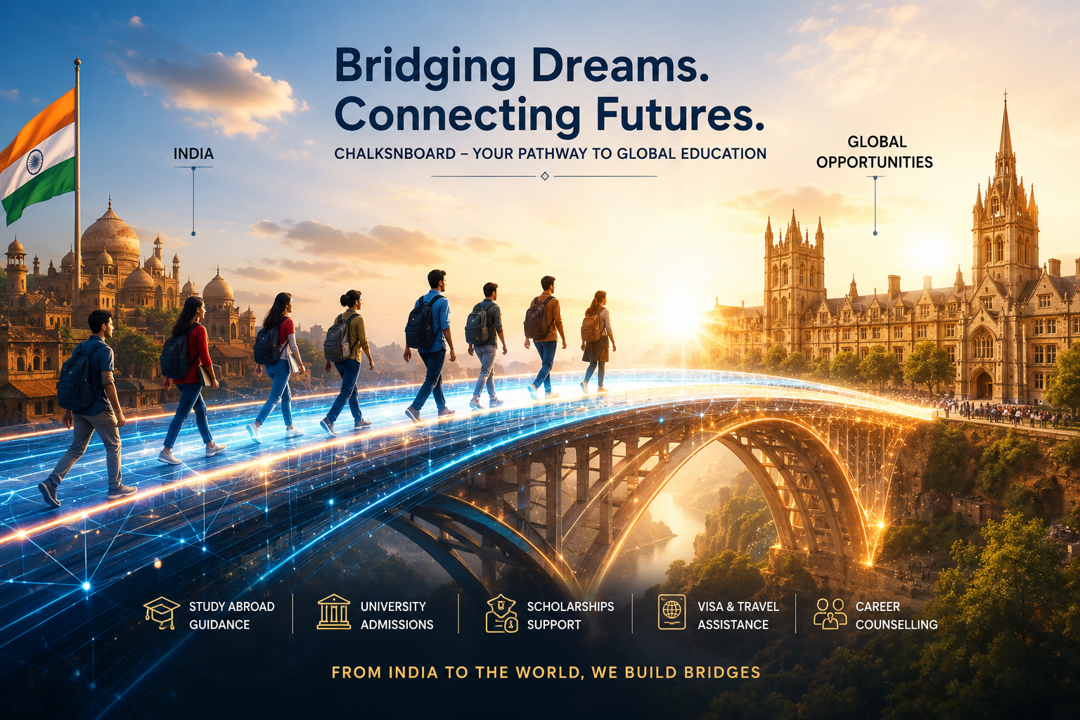 ChalksNBoard: Bridging Indian Students & Foreign Education
